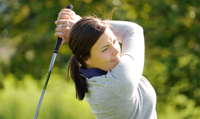 Rachor was selected the Women's Golfer of the Year for second year in a row.