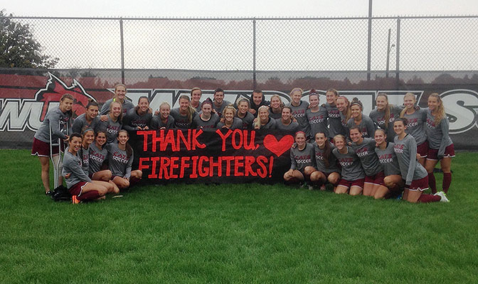 GNAC In The Community: CWU Aids Fire Victims