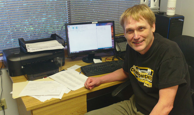 Bob Guptill is in his 13th year as the GNAC's information director.