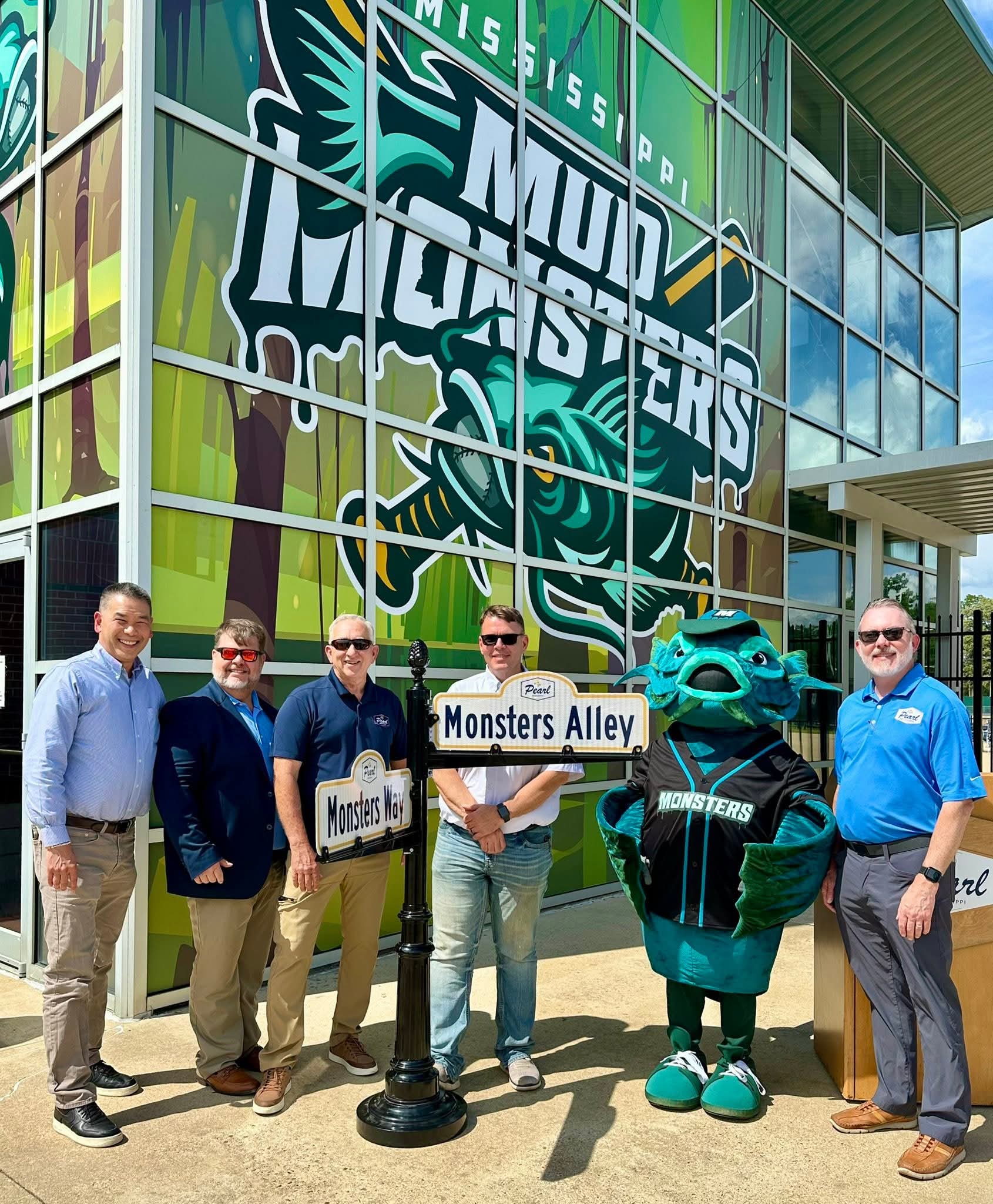Monsters Alley street renaming ceremony