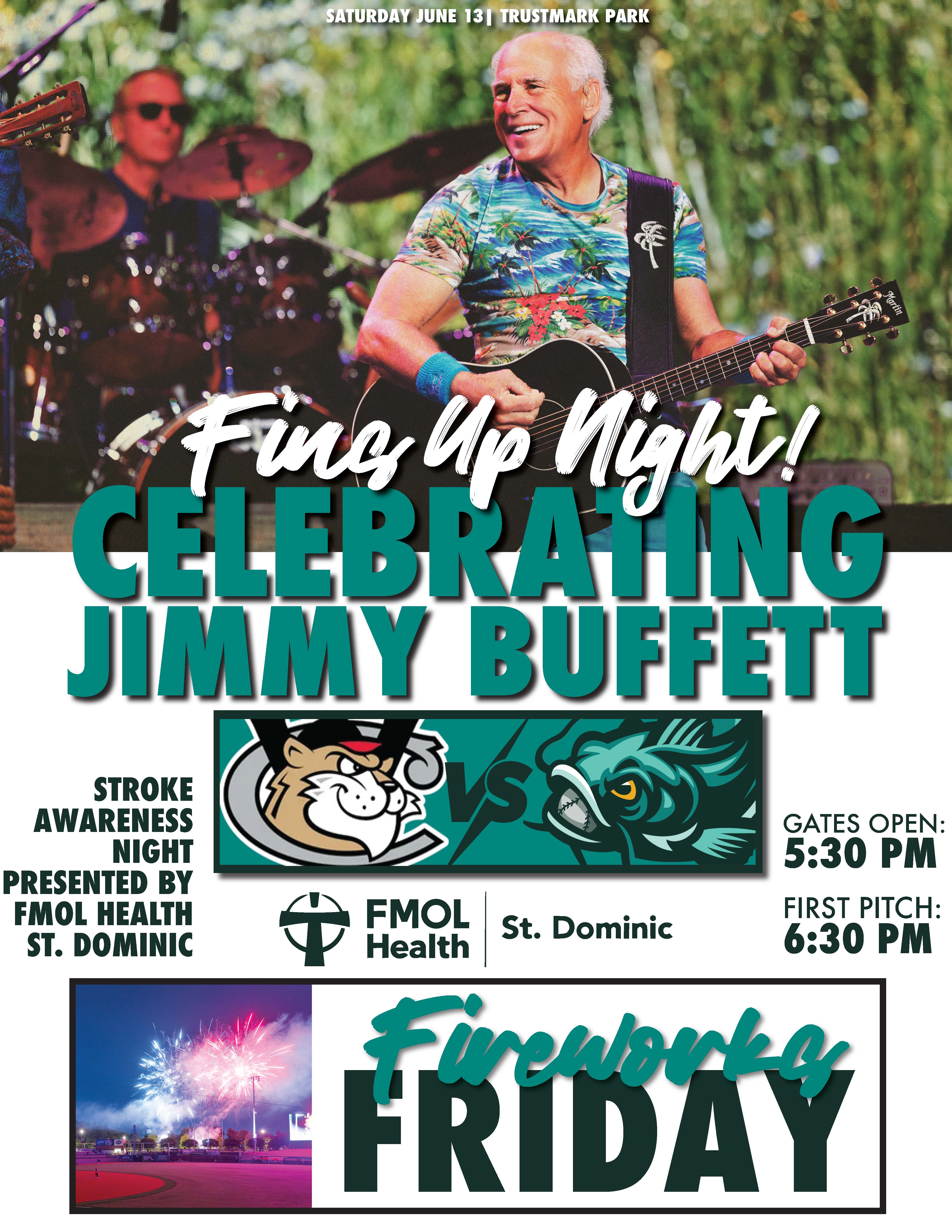 Fins Up Night graphic