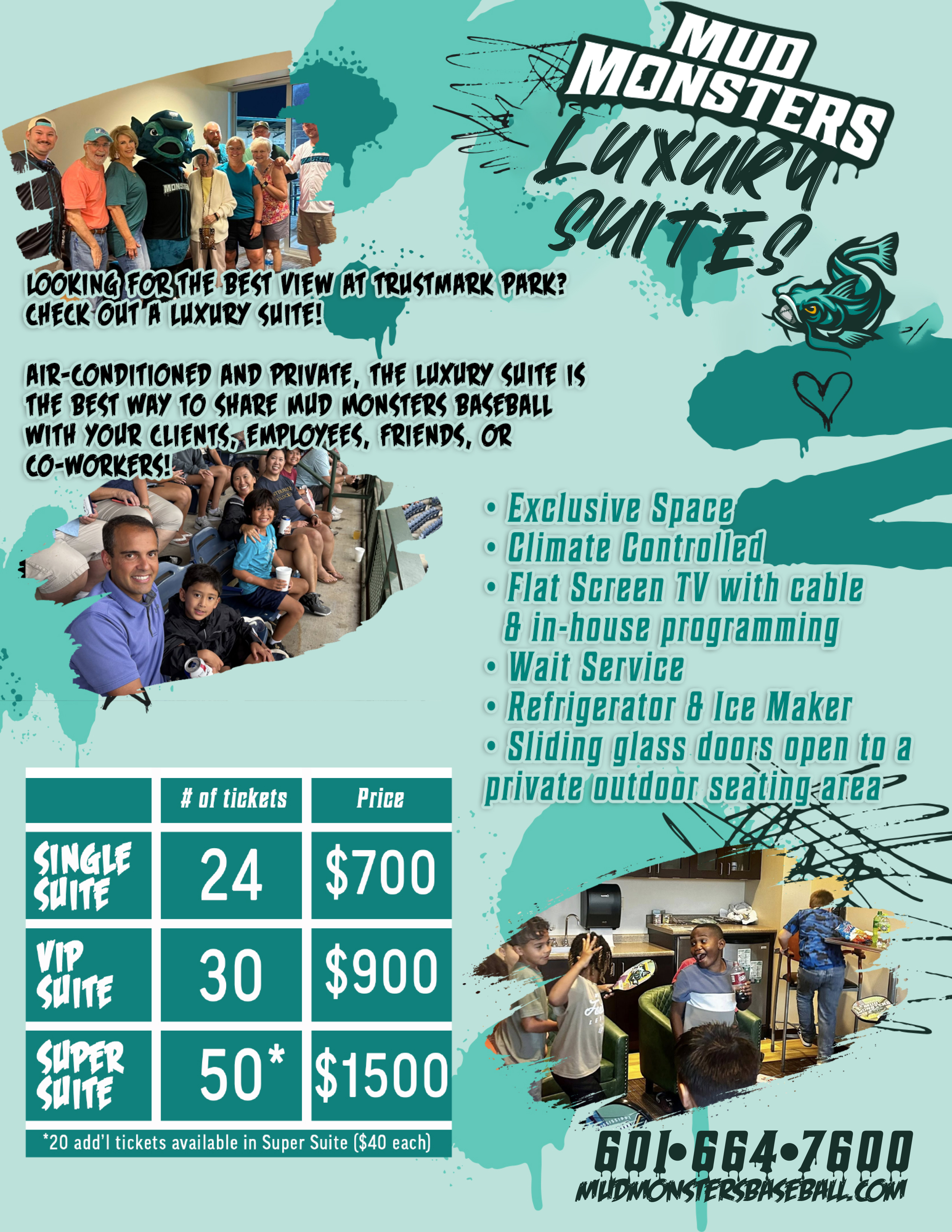 Mississippi Mud Monsters Luxury Suites
