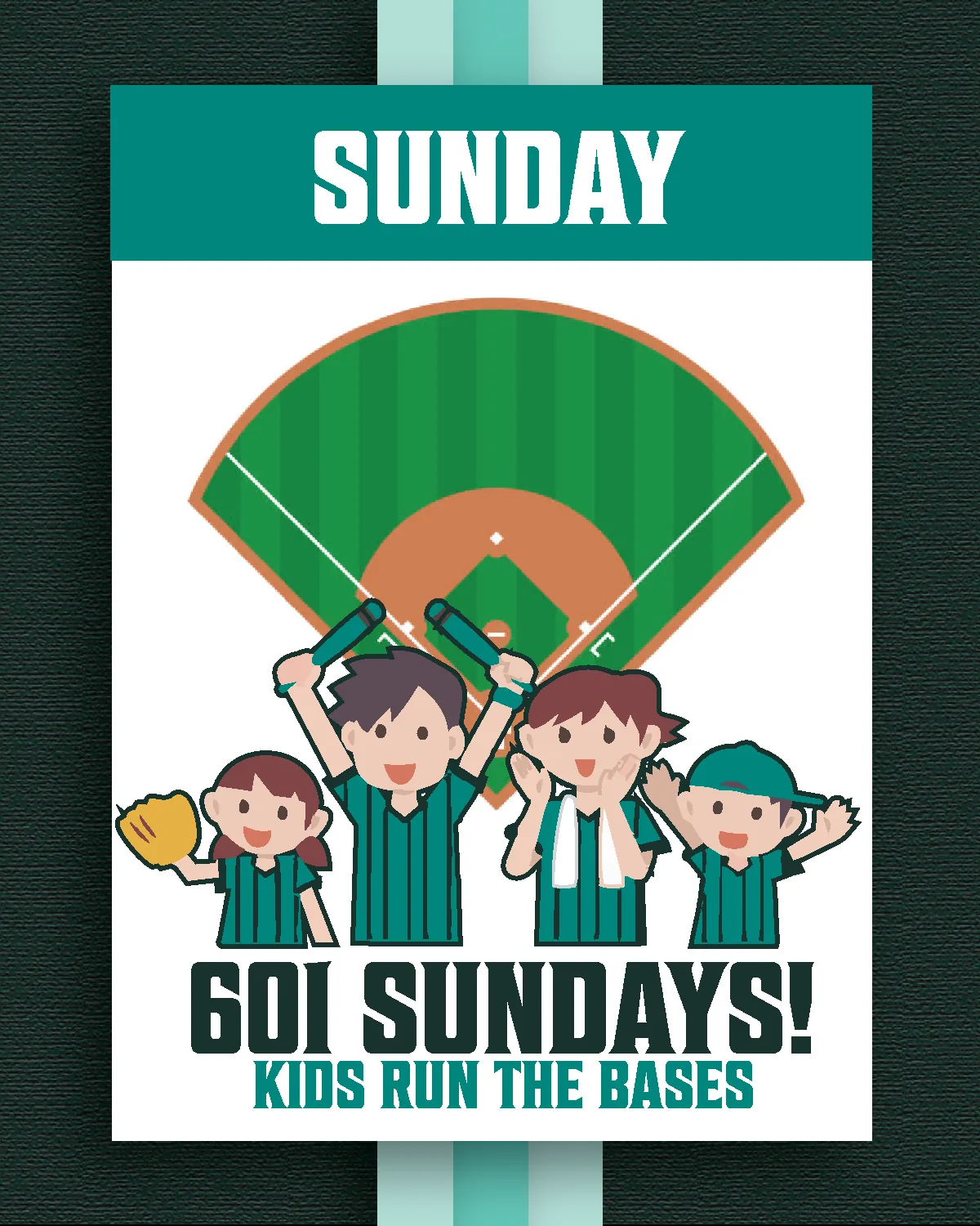 601 Sundays promotional graphic for August 16