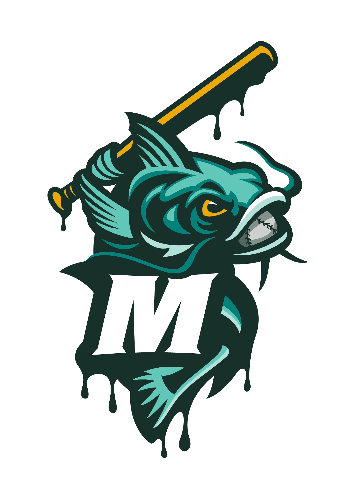 Swinging Fish + M Icon