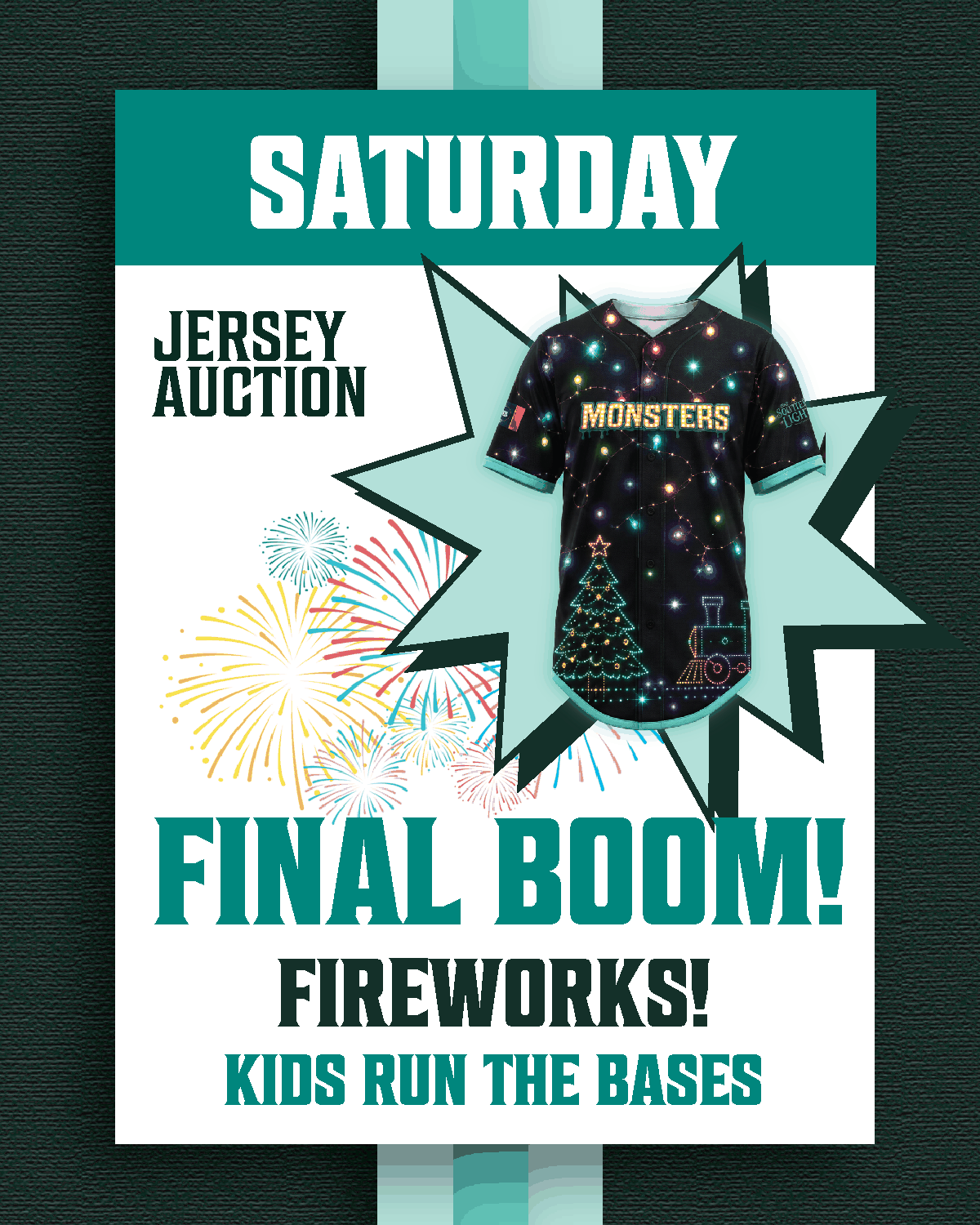 The Final Boom Light the Night promotional graphic for August 29