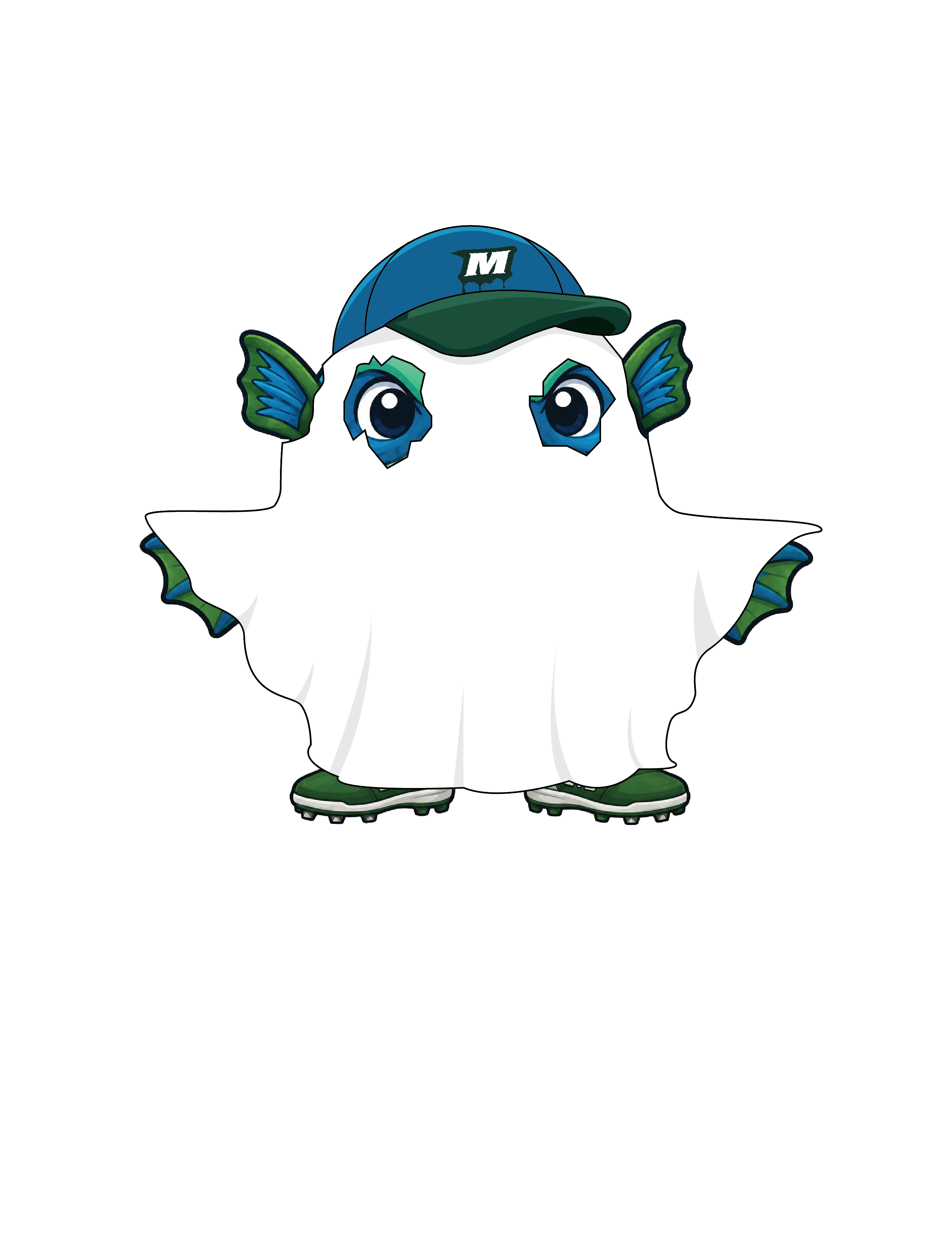 Ghost Fish Sticker