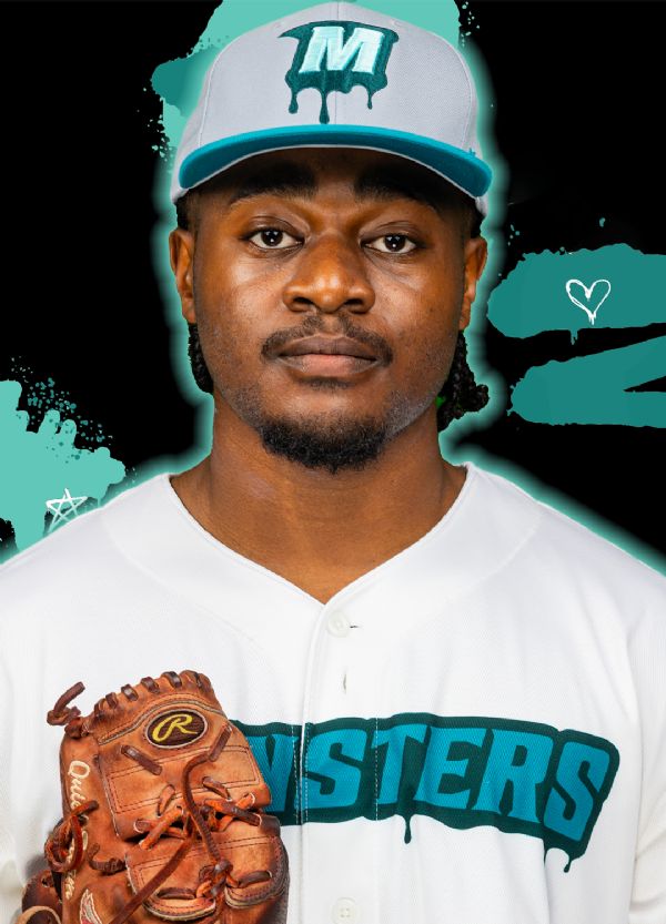 Eric Elliott, pitcher for the Mississippi Mud Monsters