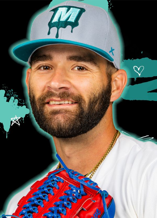 Brenton Thiels, pitcher for the Mississippi Mud Monsters