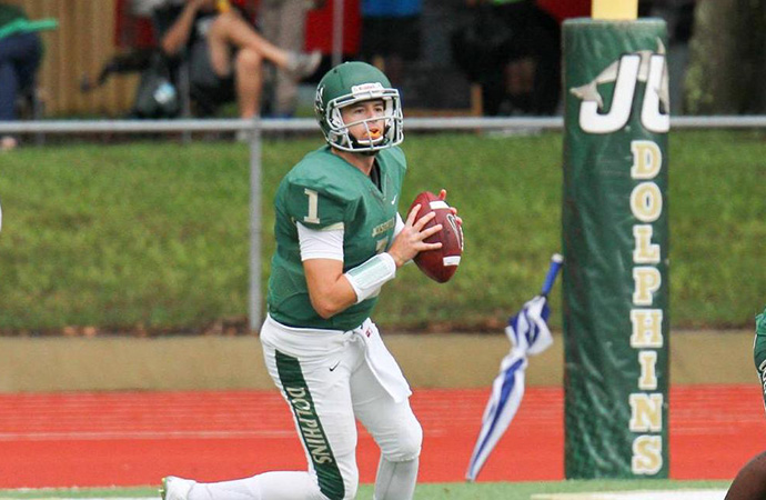 Jacksonville's Kade Bell was named National Co-Offensive Player of the Week by The Sports Network.