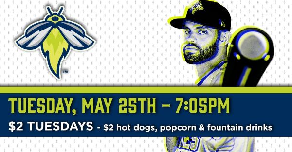 Augusta GreenJackets | Tuesday, May 25, 2021 | 7:05 p.m.