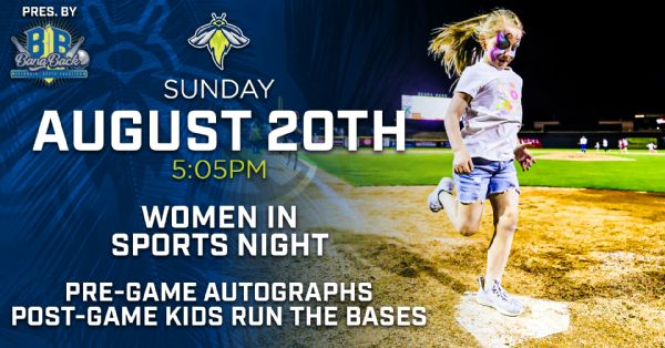Myrtle Beach Pelicans | Sunday, August 20, 2023 | 5:05  p.m.