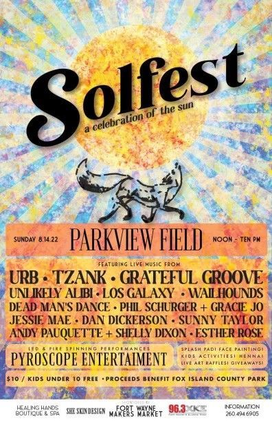 Solfest | Sunday, August 14, 2022 | 12  p.m.