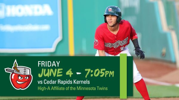 Cedar Rapids Kernels | Friday, June 4, 2021 | 7:05 p.m.