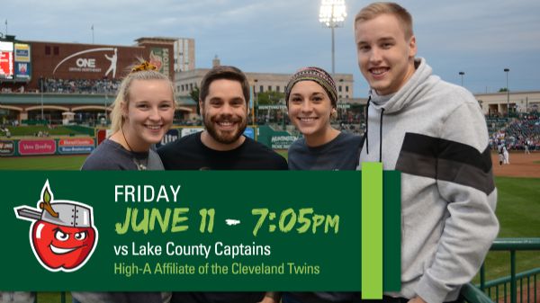 Lake County Captains | Friday, June 11, 2021 | 7:05 p.m.