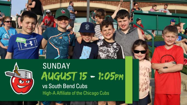 South Bend Cubs | Sunday, August 15, 2021 | 1:05 p.m.