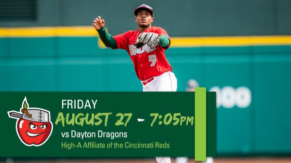 Dayton Dragons | Friday, August 27, 2021 | 7:05 p.m.