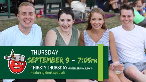 Lansing Lugnuts | Thursday, September 9, 2021 | 7:05 p.m.