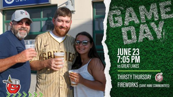 Great Lakes Loons | Thursday, June 23, 2022 | 7:05  p.m.