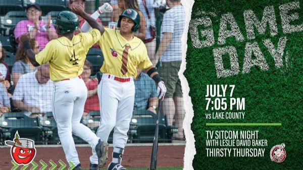 Lake County Captains | Thursday, July 7, 2022 | 7:05  p.m.