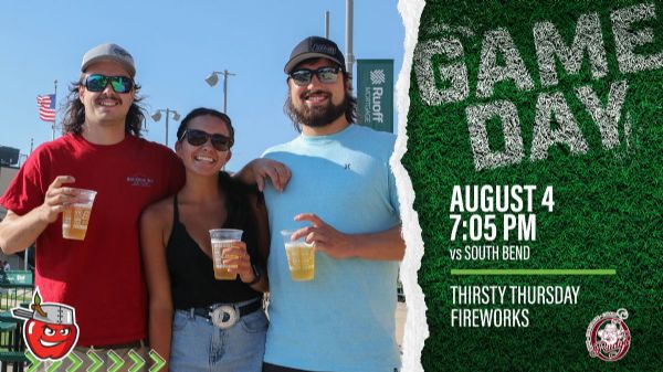 South Bend Cubs | Thursday, August 4, 2022 | 7:05  p.m.