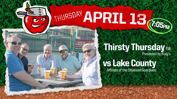 Lake County Captains | Thursday, April 13, 2023 | 7:05  p.m.