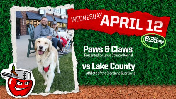 Lake County Captains | Wednesday, April 12, 2023 | 6:35  p.m.