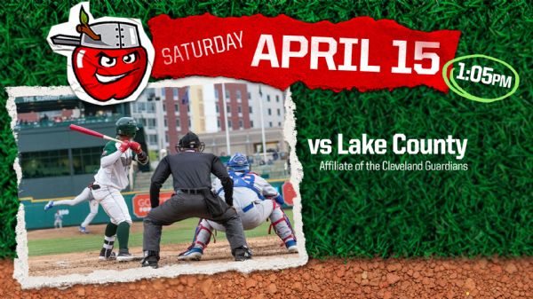 Lake County Captains | Saturday, April 15, 2023 | 1:05  p.m.