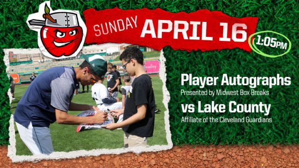 Lake County Captains | Sunday, April 16, 2023 | 1:05  p.m.