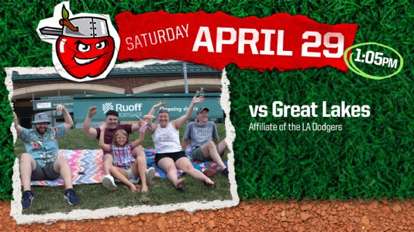 Great Lakes Loons (DH) | Saturday, April 29, 2023 | 1:05  p.m.