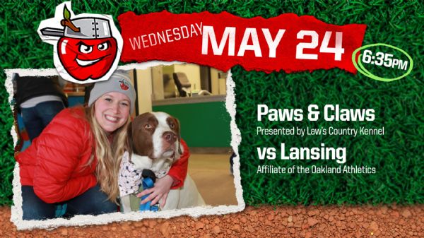 Lansing Lugnuts | Wednesday, May 24, 2023 | 6:35  p.m.