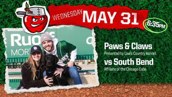 South Bend Cubs | Wednesday, May 31, 2023 | 6:35  p.m.