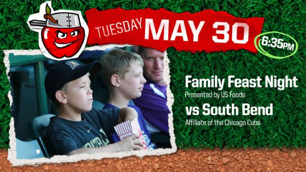 South Bend Cubs | Tuesday, May 30, 2023 | 6:35  p.m.