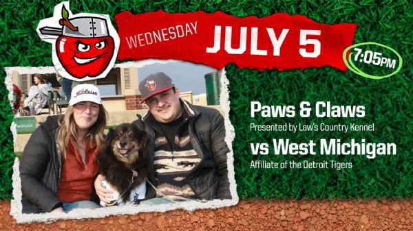 West Michigan Whitecaps | Wednesday, July 5, 2023 | 7:05  p.m.