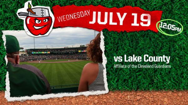 Lake County Captains | Wednesday, July 19, 2023 | 12:05  p.m.