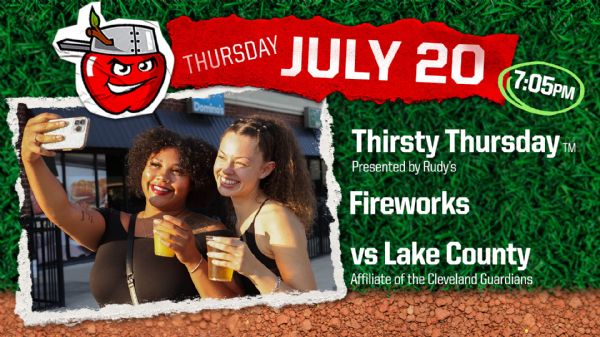 Lake County Captains | Thursday, July 20, 2023 | 7:05  p.m.