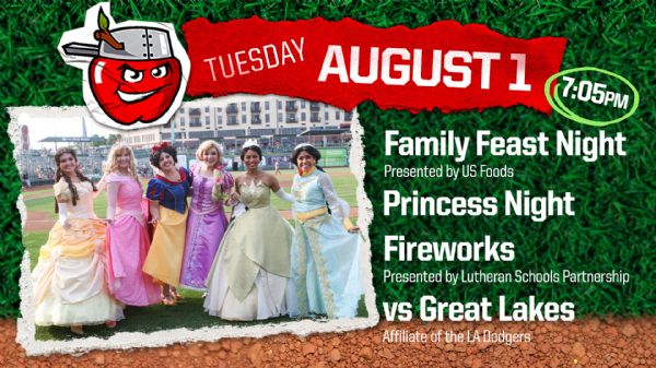 Great Lakes Loons | Tuesday, August 1, 2023 | 7:05  p.m.
