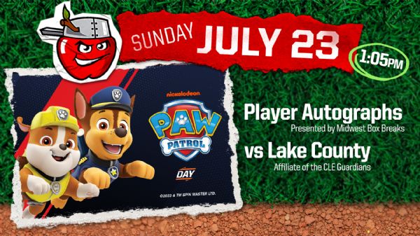 Lake County Captains | Sunday, July 23, 2023 | 1:05 p.m.