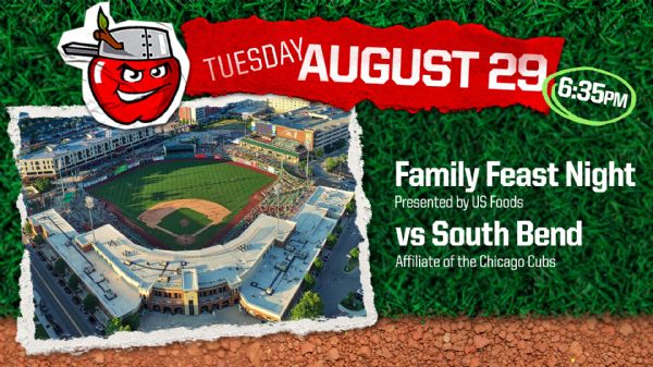 South Bend Cubs | Tuesday, August 29, 2023 | 6:35  p.m.