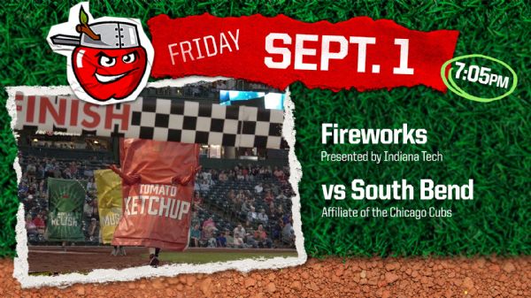 South Bend Cubs | Friday, September 1, 2023 | 7:05  p.m.