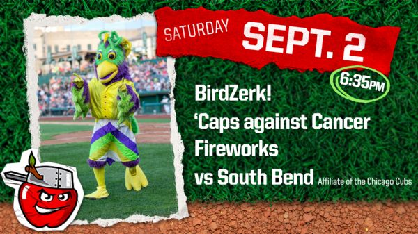 South Bend Cubs | Saturday, September 2, 2023 | 6:35  p.m.