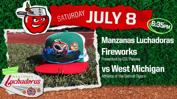 West Michigan Whitecaps | Saturday, July 8, 2023 | 6:35  p.m.