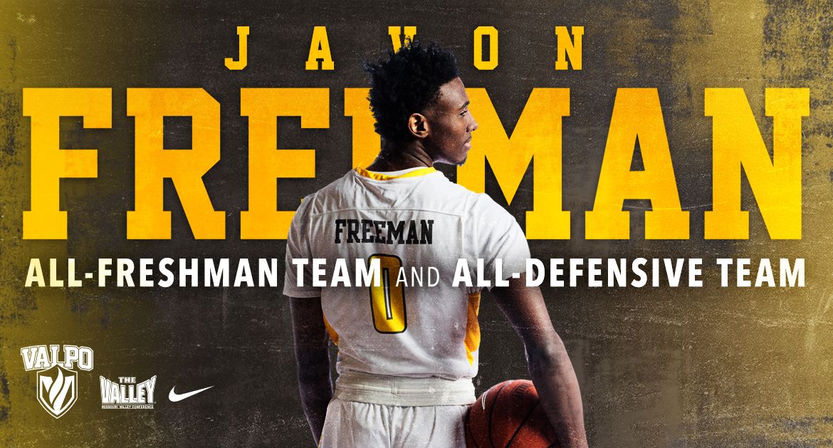 Freeman Named to MVC All-Freshman, All-Defensive Teams