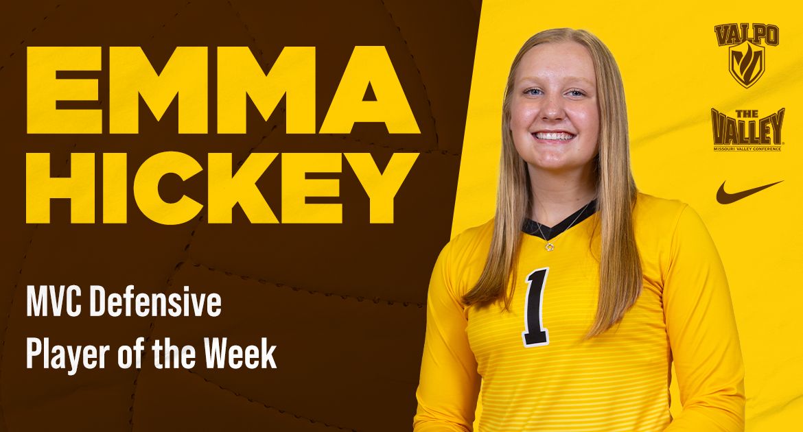 Hickey Named MVC Defensive Player of the Week