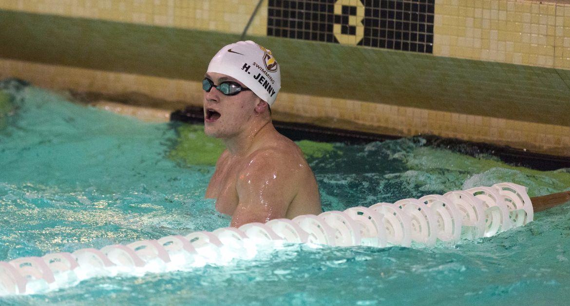 Crusader Swimmers Compete Against Panthers