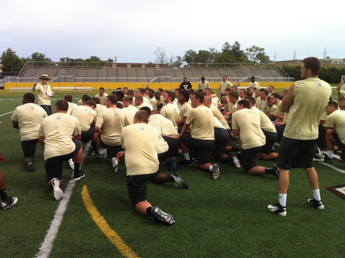 Crusaders Take to Brown Field for First Time in 2013 Season