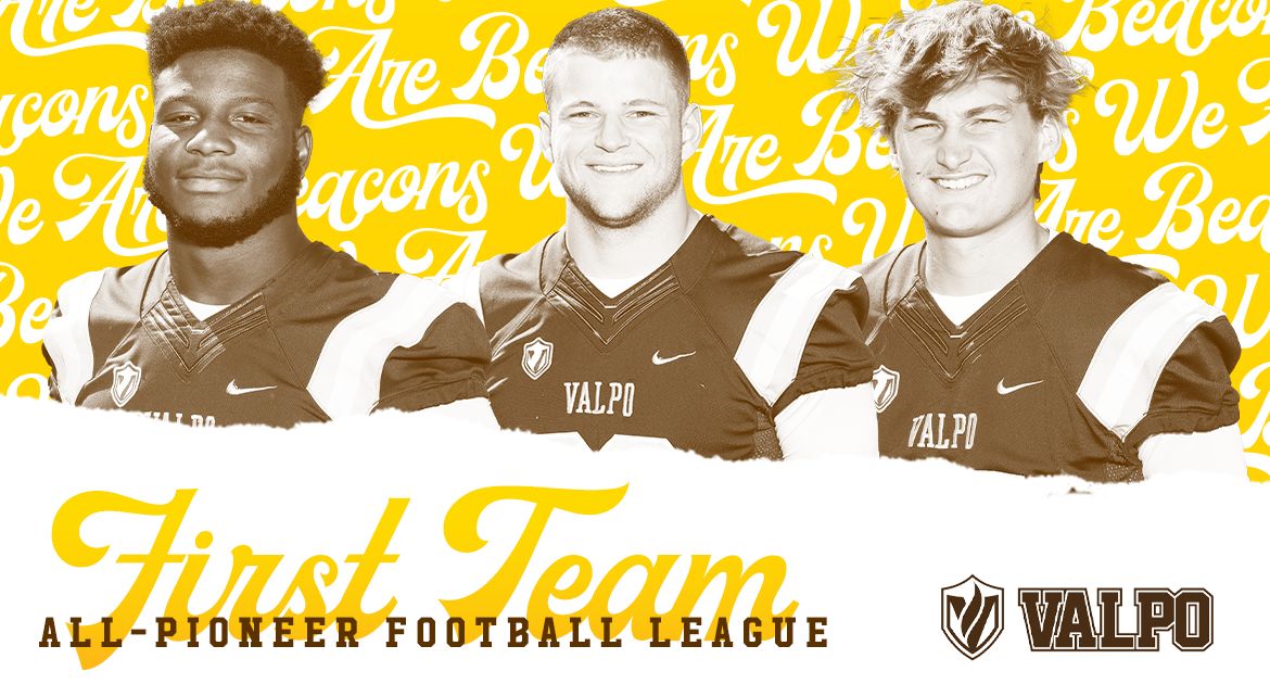 Valpo Trio Earns First Team All-PFL Status; Two More Garner Second Team Honors