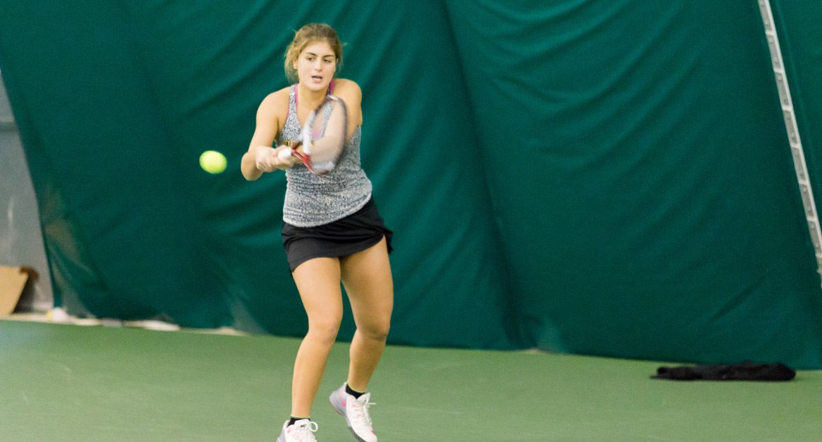Women's Tennis Closes Out Home Slate with Close Loss