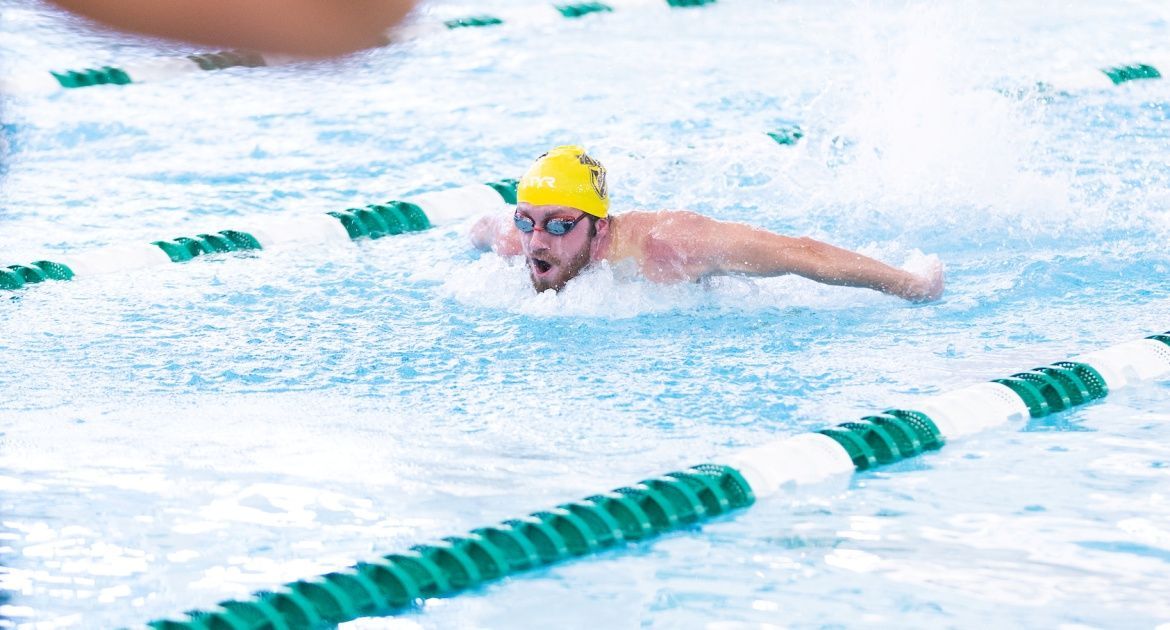 Men’s Swimming Continues Strong MAC Championships Friday