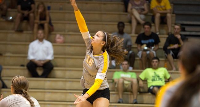 Volleyball Falls in Straight Sets to Milwaukee
