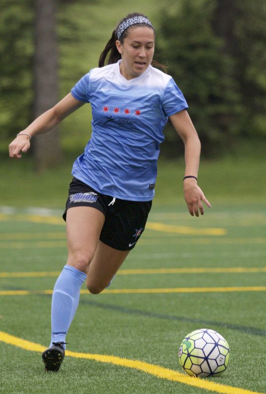 April Cronin plays this summer for the Chicago Red Star Reserves.